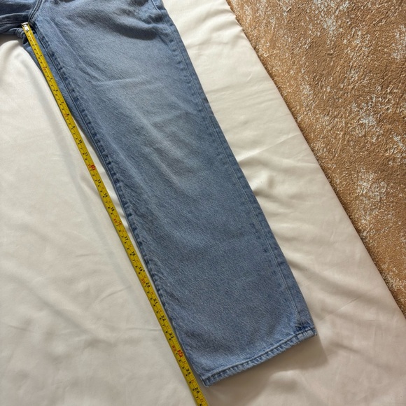 J Crew Cropped Jeans Slim Boyfriend Light Wash Hi Rise Ankle Capri Blue Size 28 - Picture 11 of 12